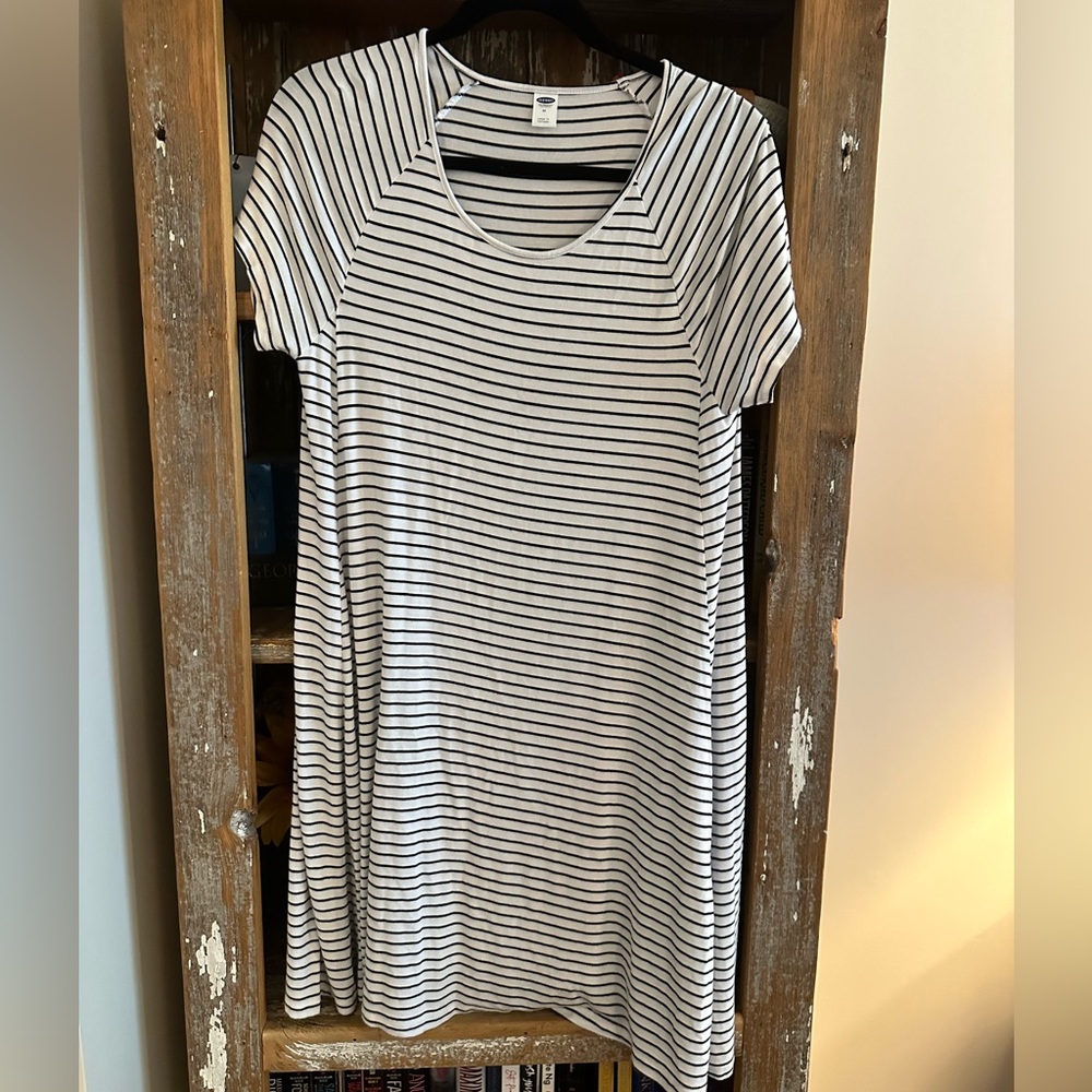 Old navy striped swing dress